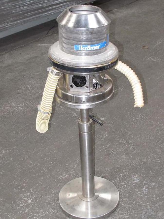 Used Kraemer uphill tablet deduster