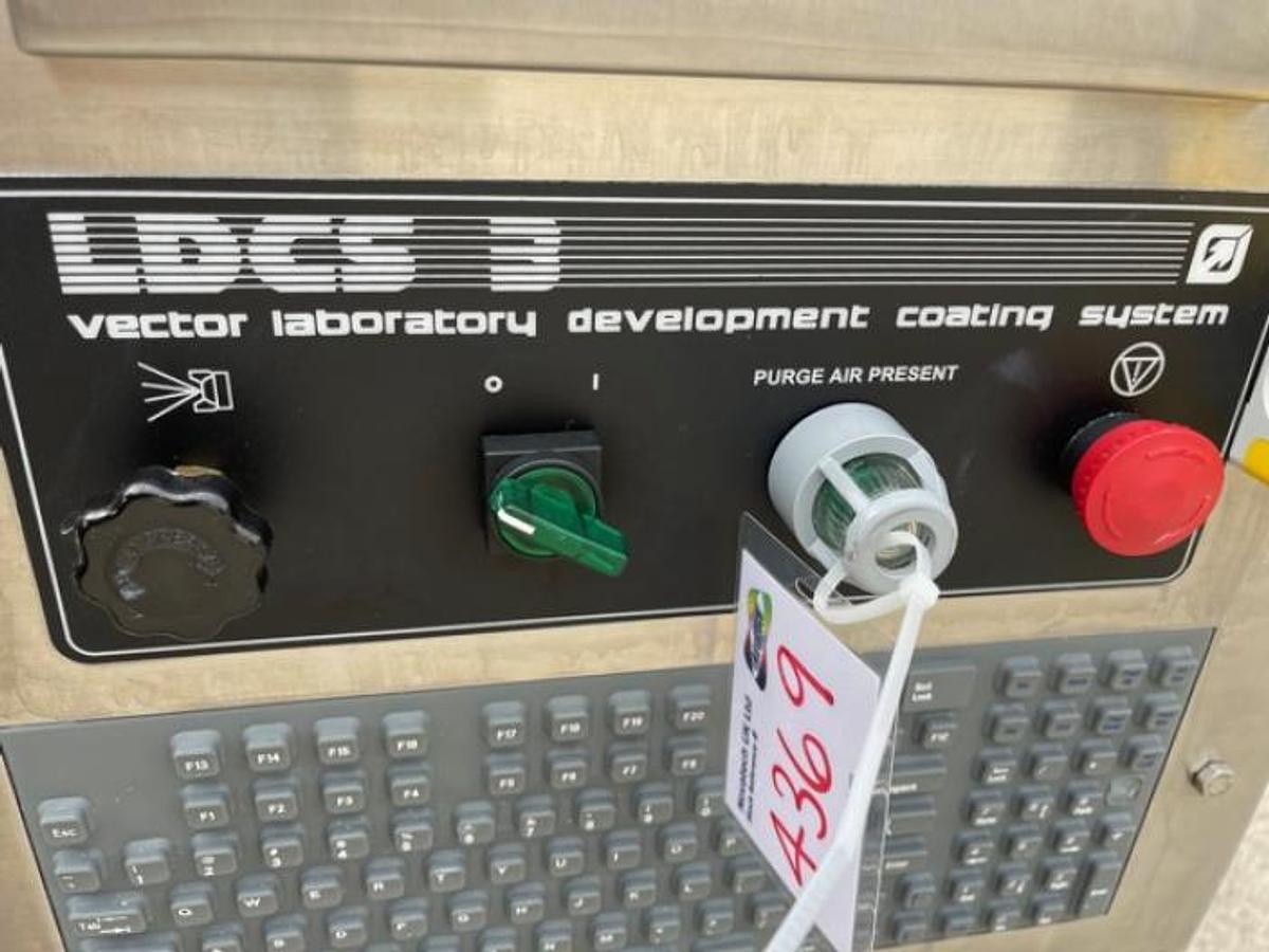 Used Vector Freund LDCS-3 Film Coating Machine