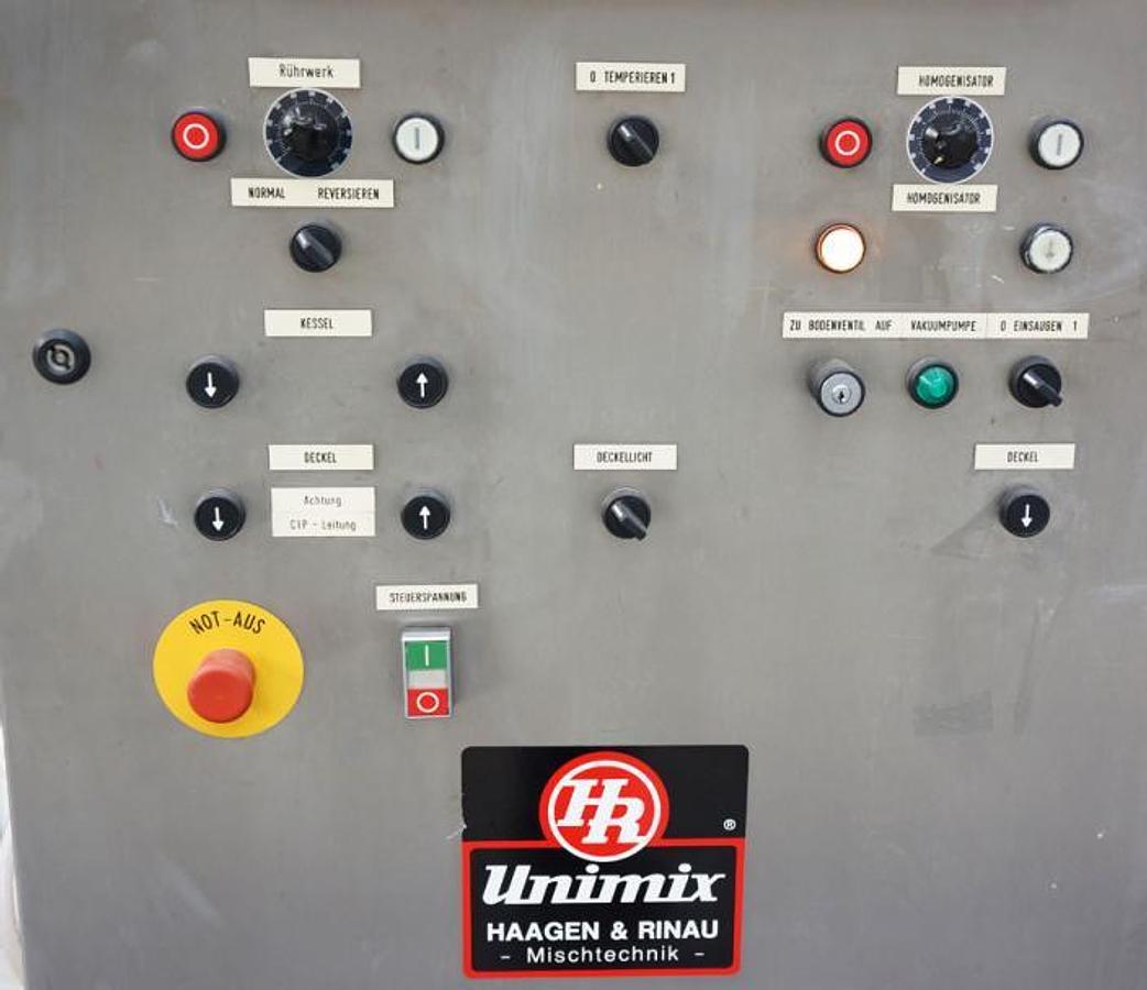 Used Ekato Unimix SRT15 Process Vessel