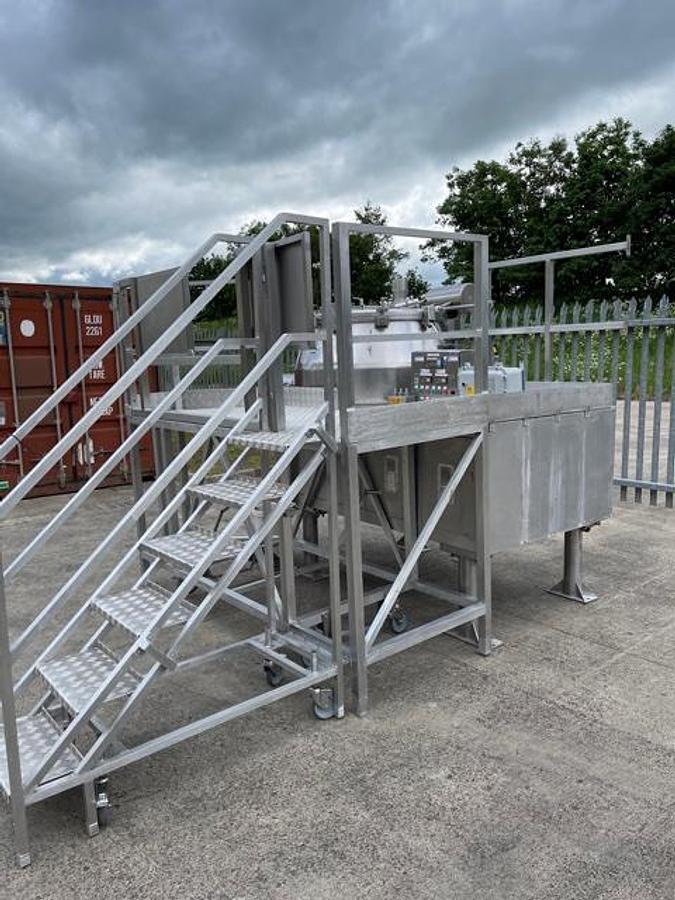 Used Diosna 600Ltr mixer granulator