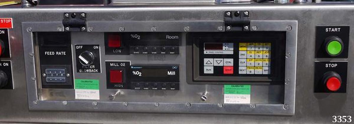 Used FLUID AIR type 003 micronising mill