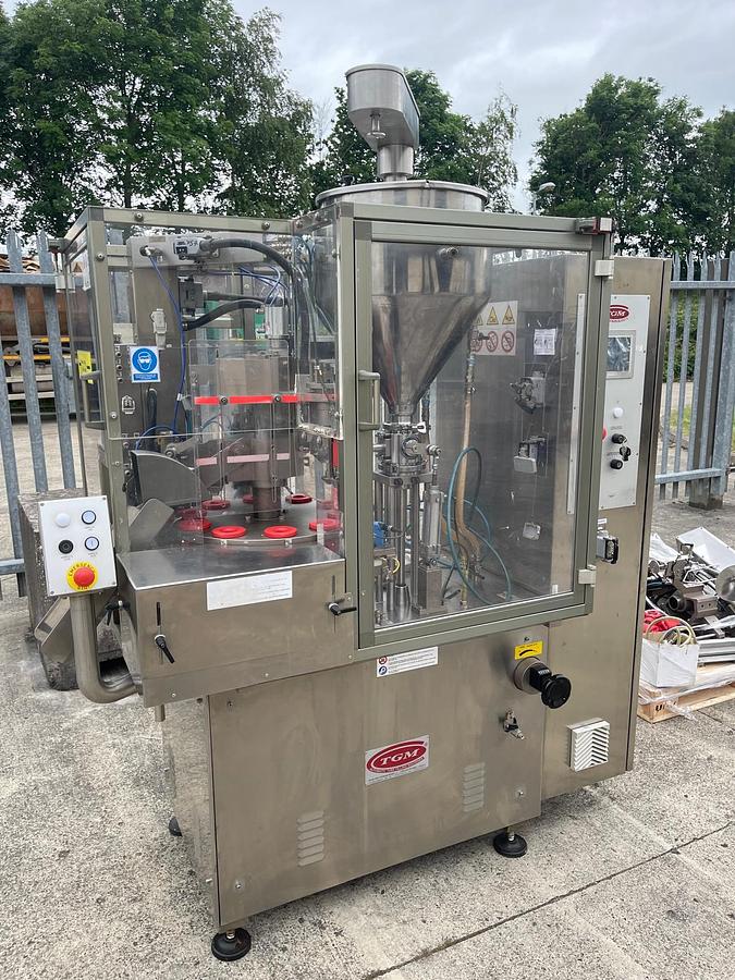Used TGM E250 Matic Semi Auto Tube Filler