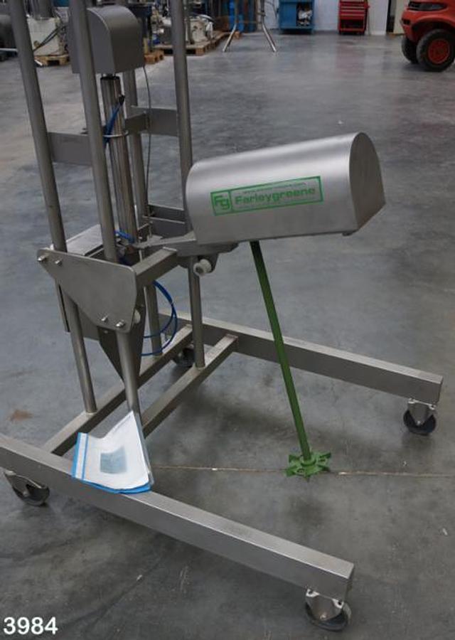 Used Farley Greene AlphaMix Tank Mixer