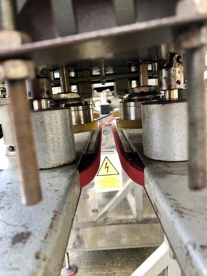 Used King 4 head liquid filling and capping line