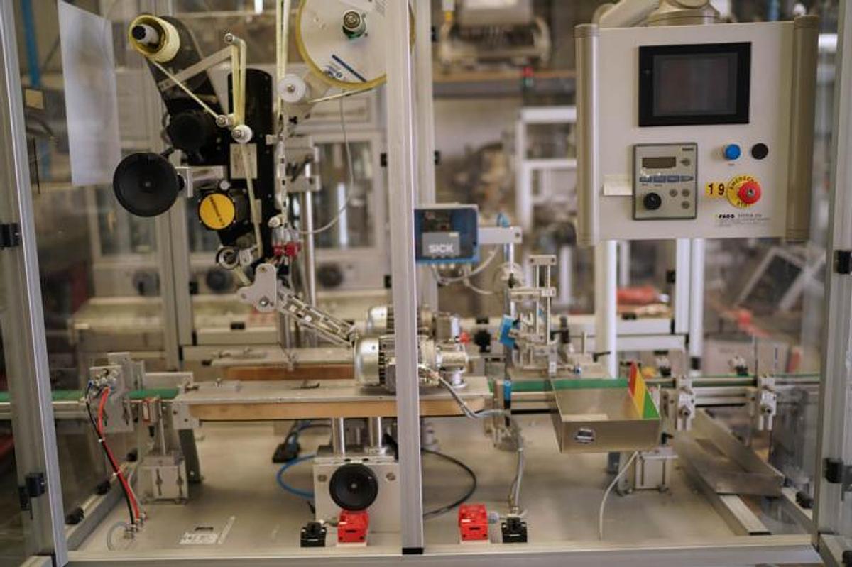 Used Pago System Top labeller