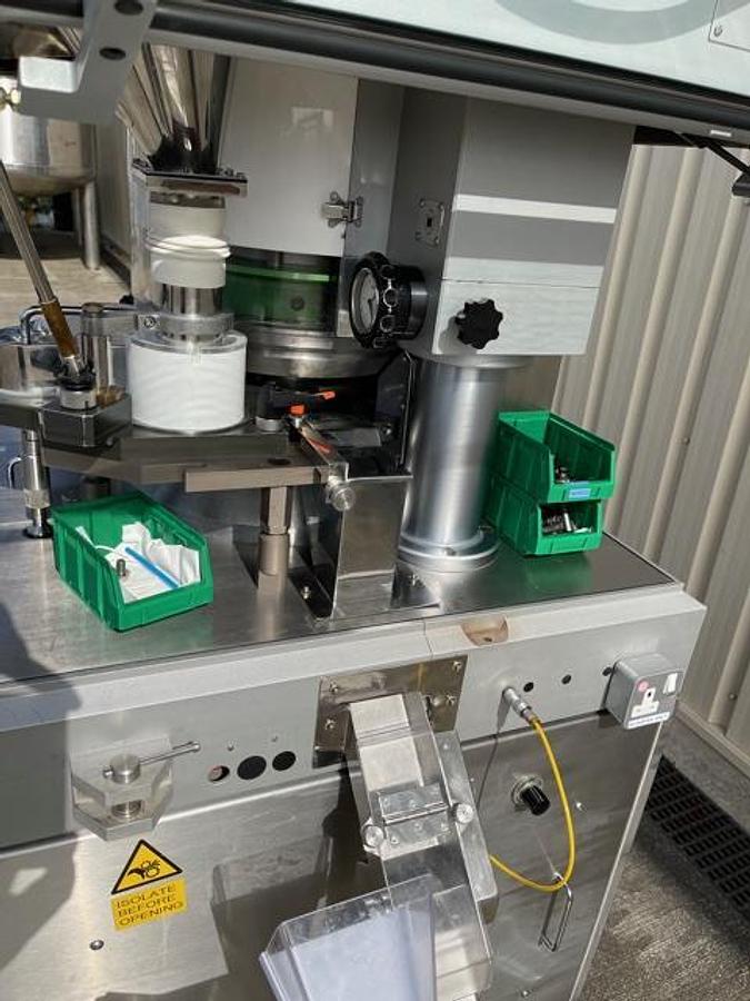 Used Manesty Unipress 27 station rotary tablet press