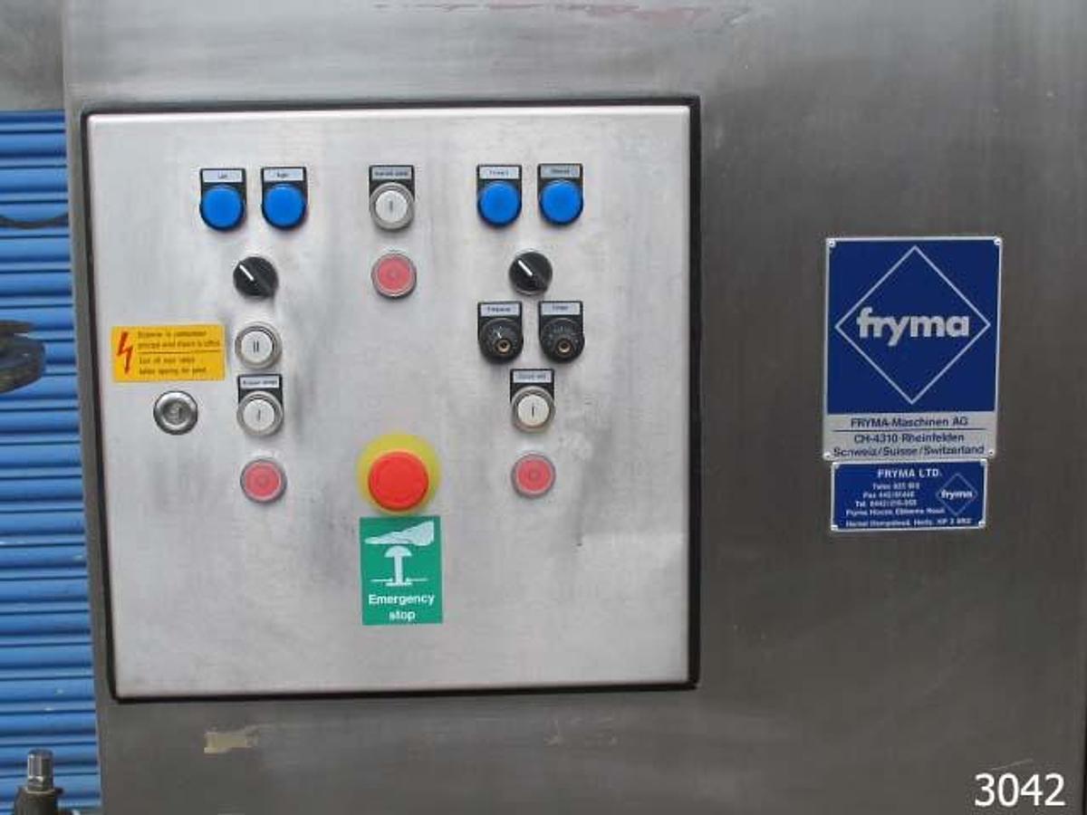 Used FRYMA VME 20C lab/product development scale mixer