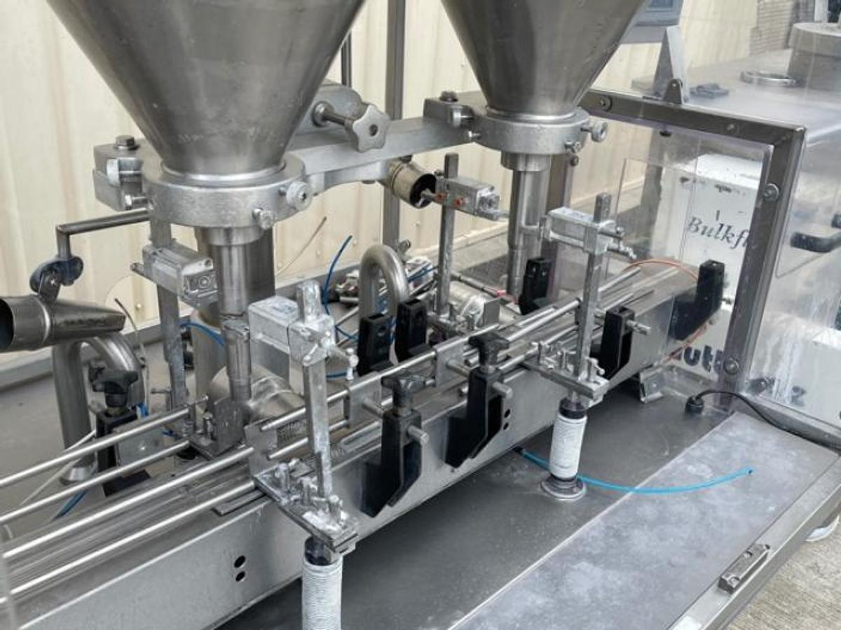 Used Allfill S10 Duplex 2 head Auger Filler