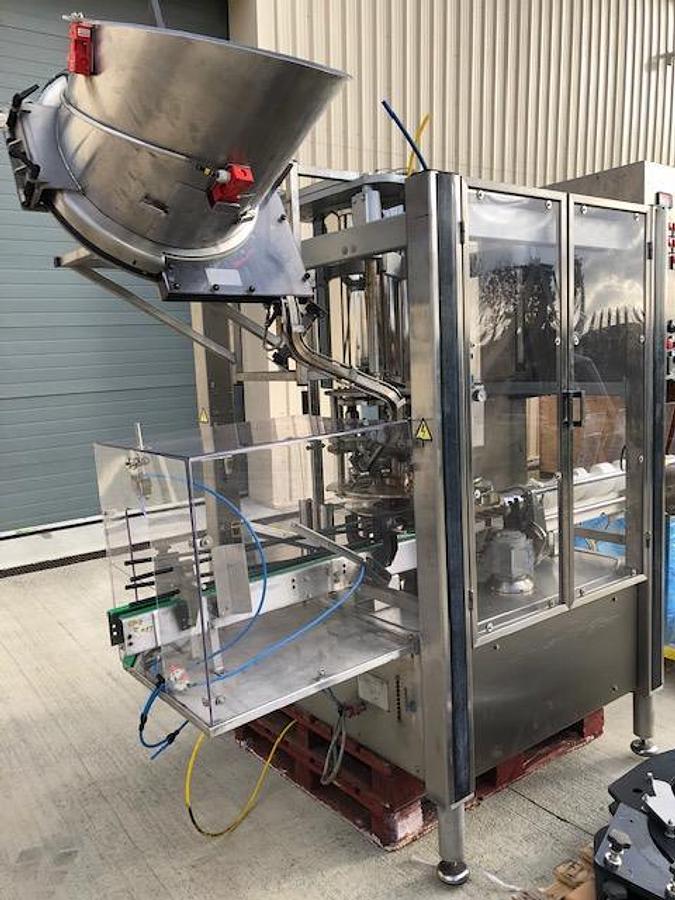 Used Zalkin CA3 360NG fully automatic screw capping machine