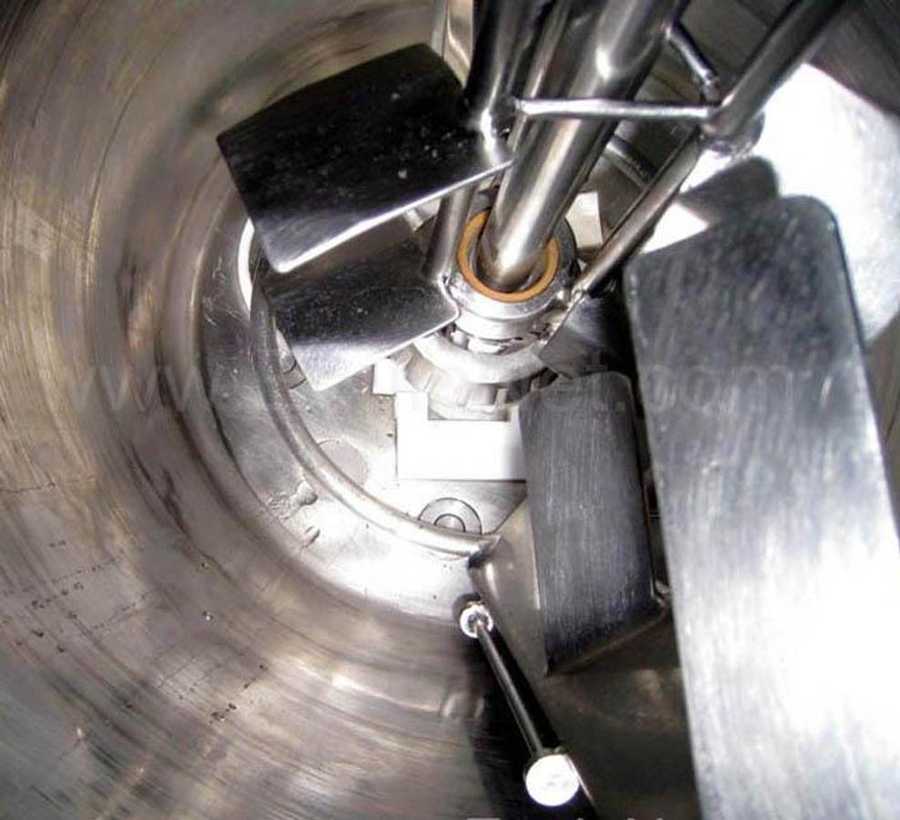 Used Rayneri Trimix TXR 50 conical process mixing vessel