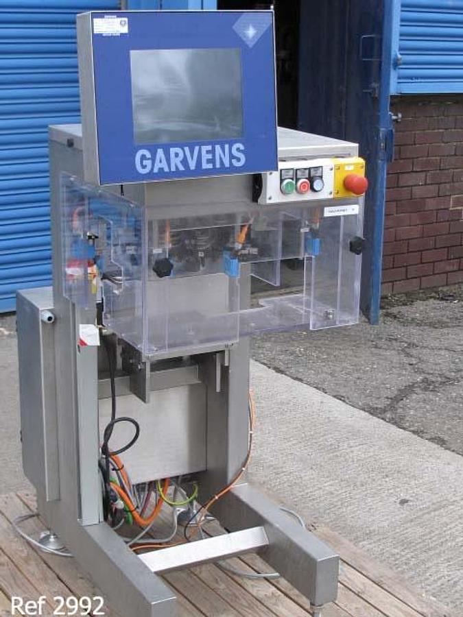 Used Garvens inline checkweigher
