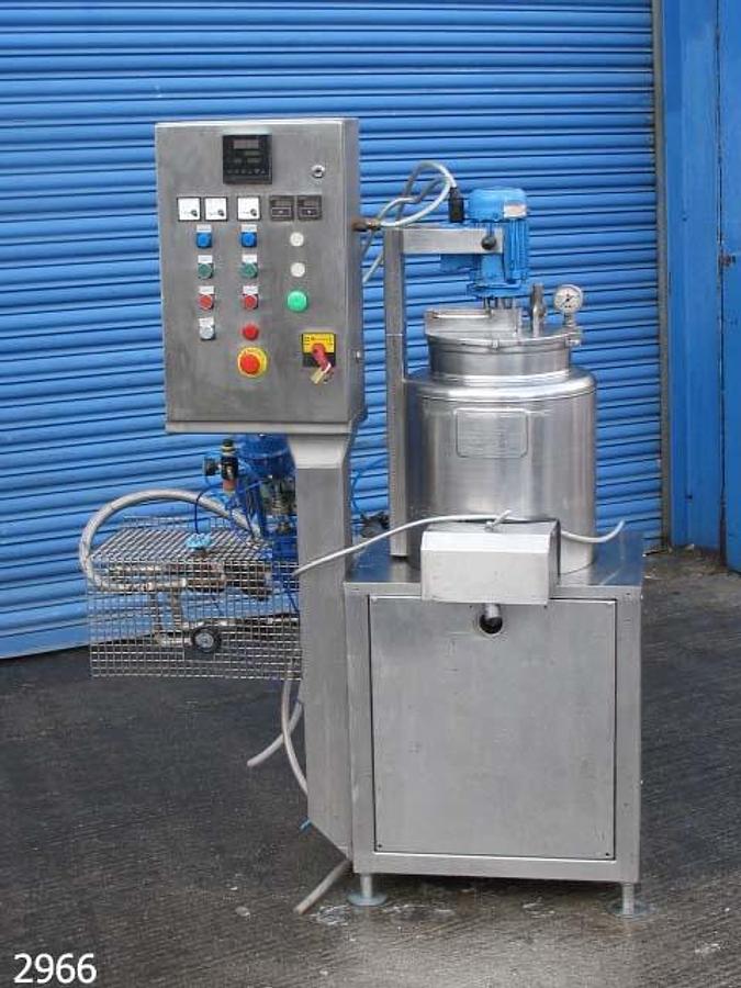 Used Giusti mixing/process vessel, 15ltr