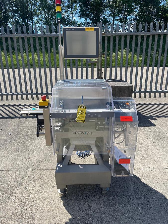 Used OCS Wipotec HC Checkweigher