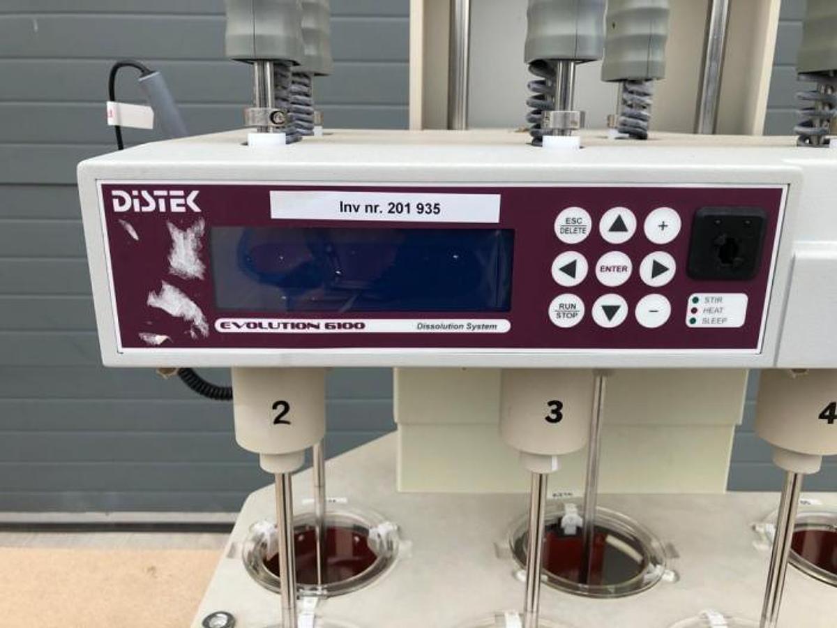 Used Distek model 5100 dissolution machine