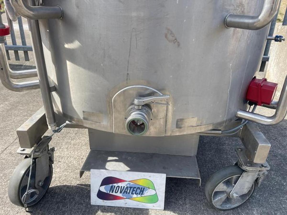 Used Sapphire Fabrications 1000L mixing vessel