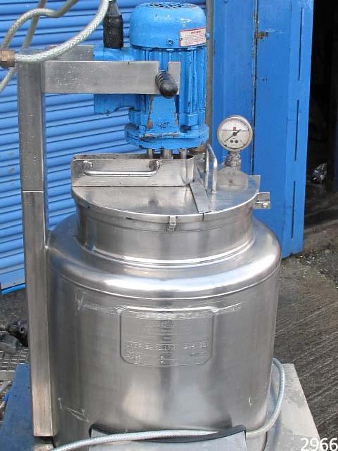 Used Giusti mixing/process vessel, 15ltr
