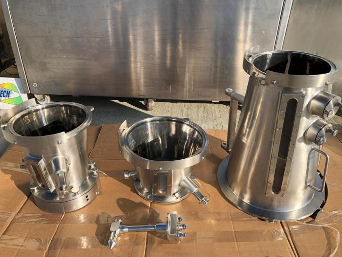 Used Glatt GCPG 3 5 Fluid Bed Dryer and Glatt VG25 Mixer Granulator processing suite