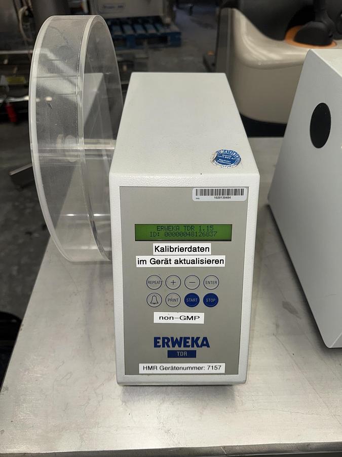 Used Erweka Model TDR