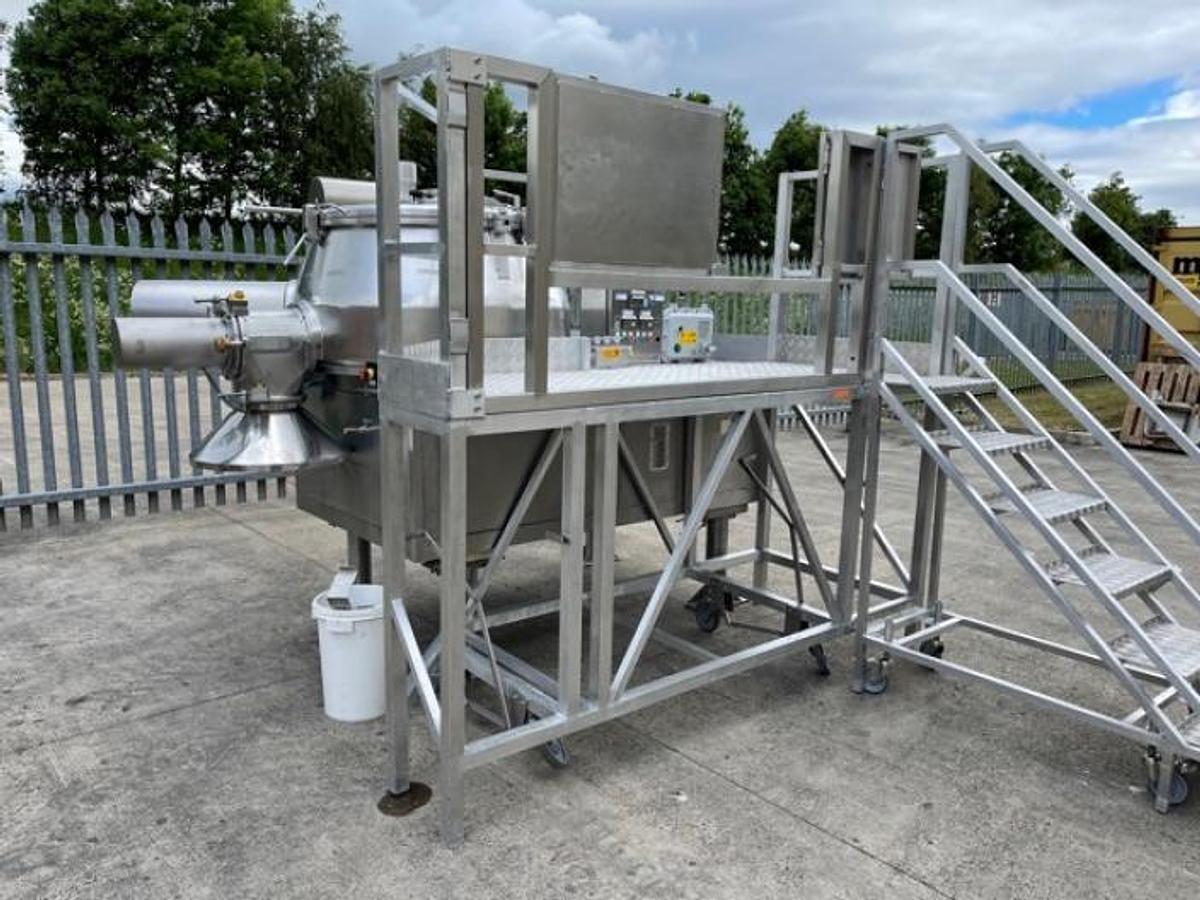 Used Diosna 600Ltr mixer granulator