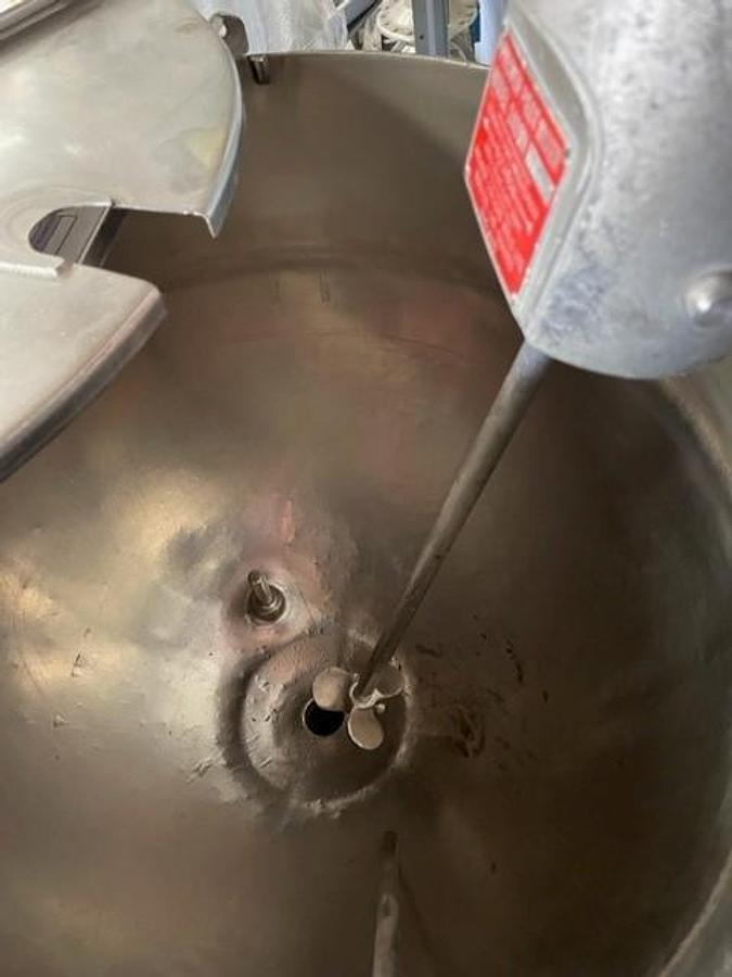 Used Ref 4497 Giusti 75L mixing vessel