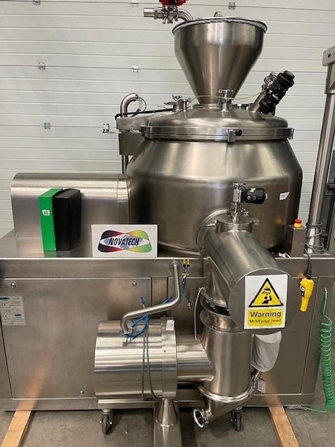 Used Ref 4533 Glatt Sysmek model MAV600 mixer granulator