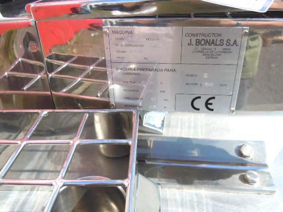 Used J BONALS oscillating granulator