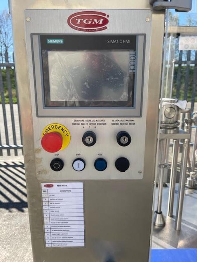 UNUSED TGM E250 Matic tube filling machine