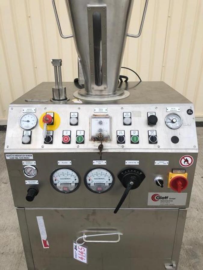 Used Glatt Uniglatt fluid bed dryer