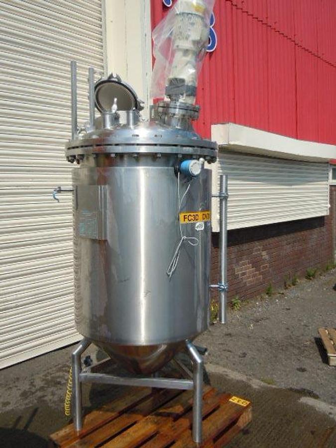 Used Malrex Fabrications mixing vessel