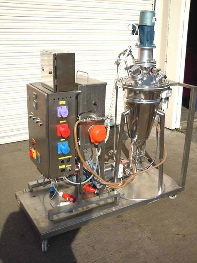 Used Stainless steel mixing vessel