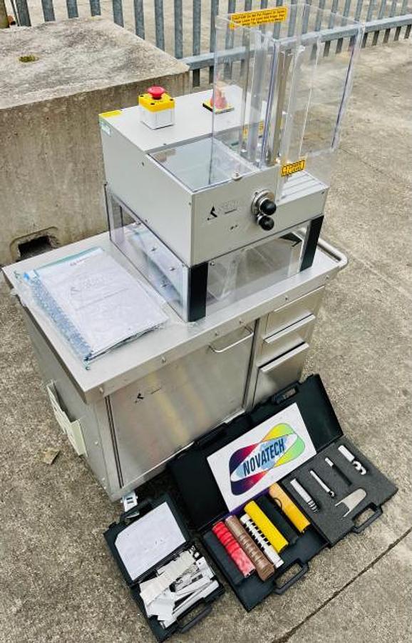 Used Sepha Pressout Standard auto deblister machine