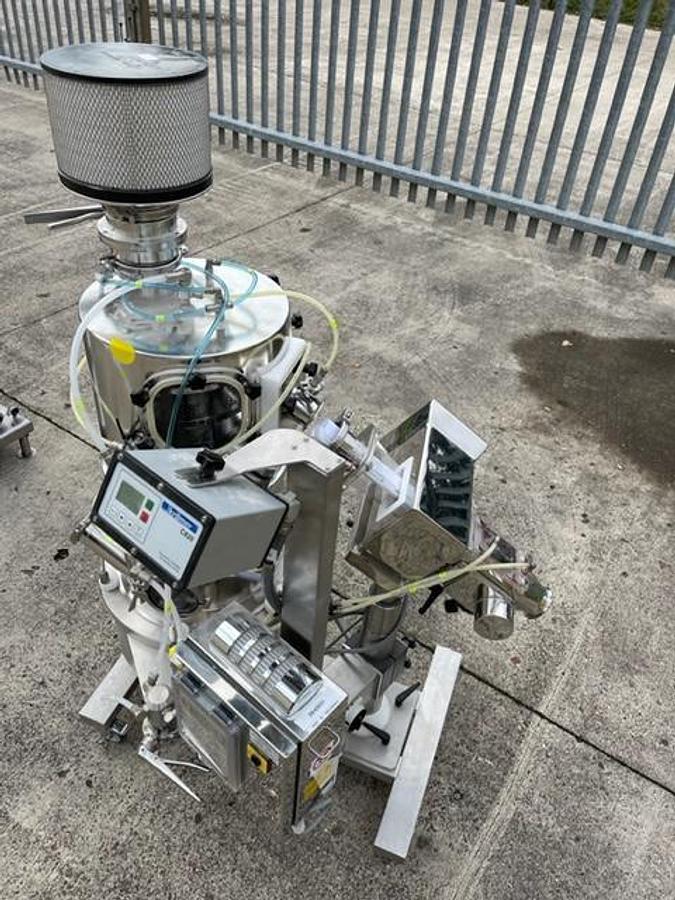 Used Ceia metal check combo with Kraemer C820 deduster