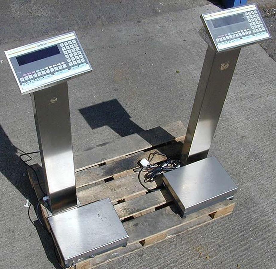Used Sartorius electronic platform scale