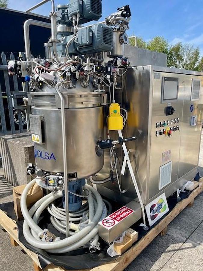 Used Olsa 190L OlsaMix process vessel, UNUSED