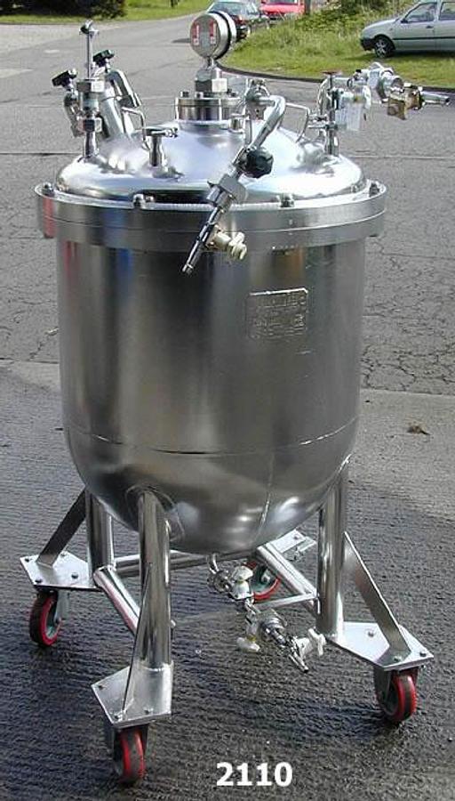 Used GIUSTI 300 litre vessel