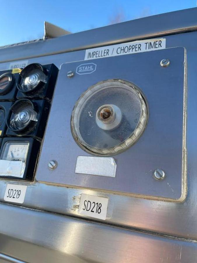 Used Diosna P250 mixer granulator