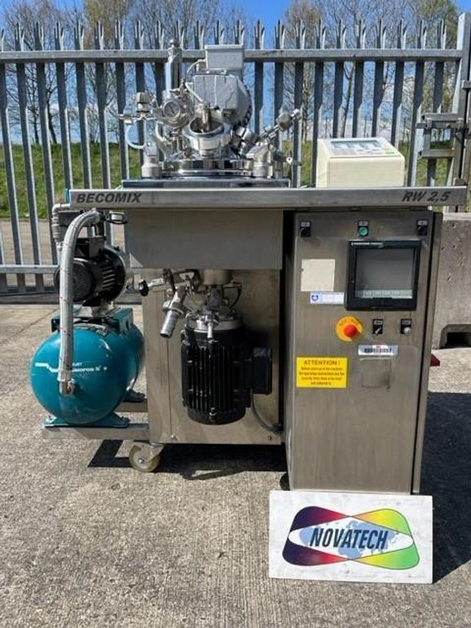 Used Becomix Lab scale homogeniser mixer