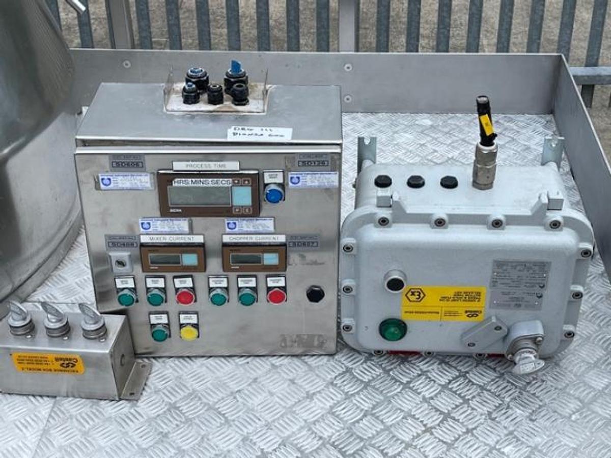 Used Diosna 600Ltr mixer granulator