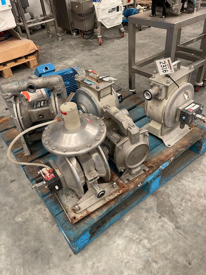 Used Selection of Pumps