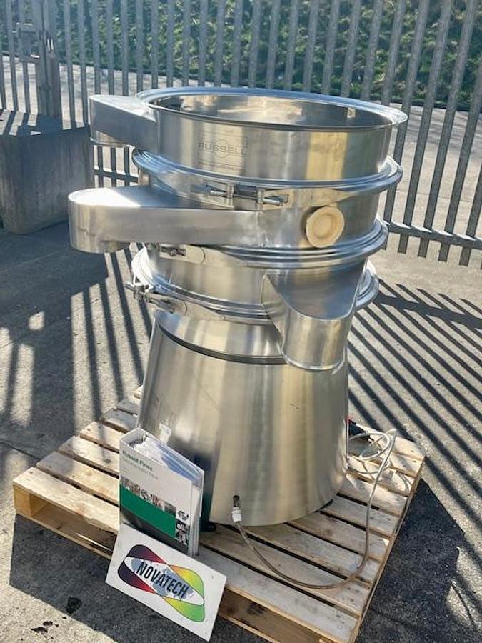 Russell Finex 30" Unused Twin Deck Vibratory Sieve