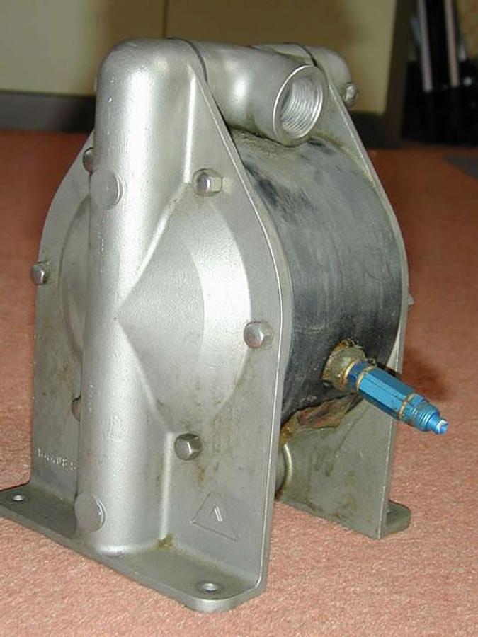 Used Almatec double diaphragm pump