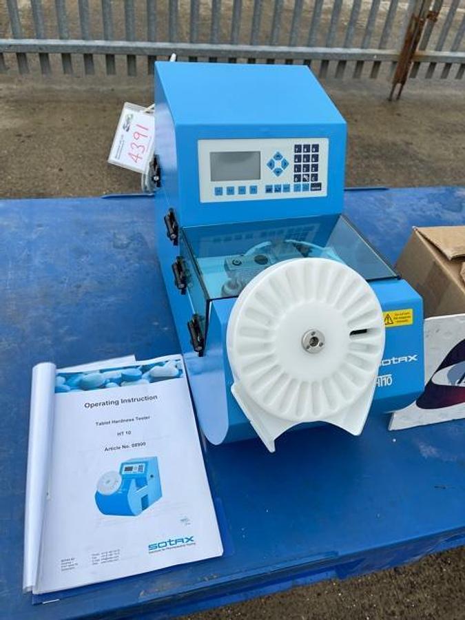 Used Sotax HT10 hardness tester