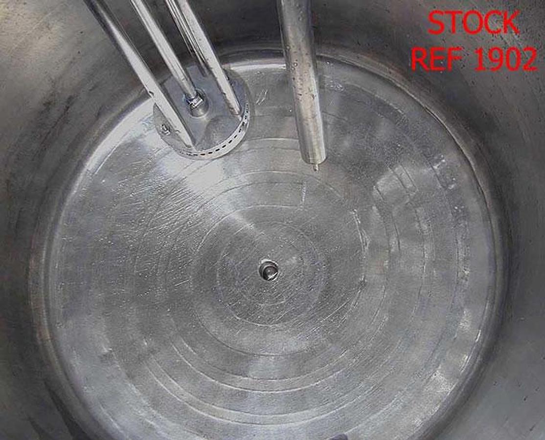 Used GIUSTI 850 litre vessel