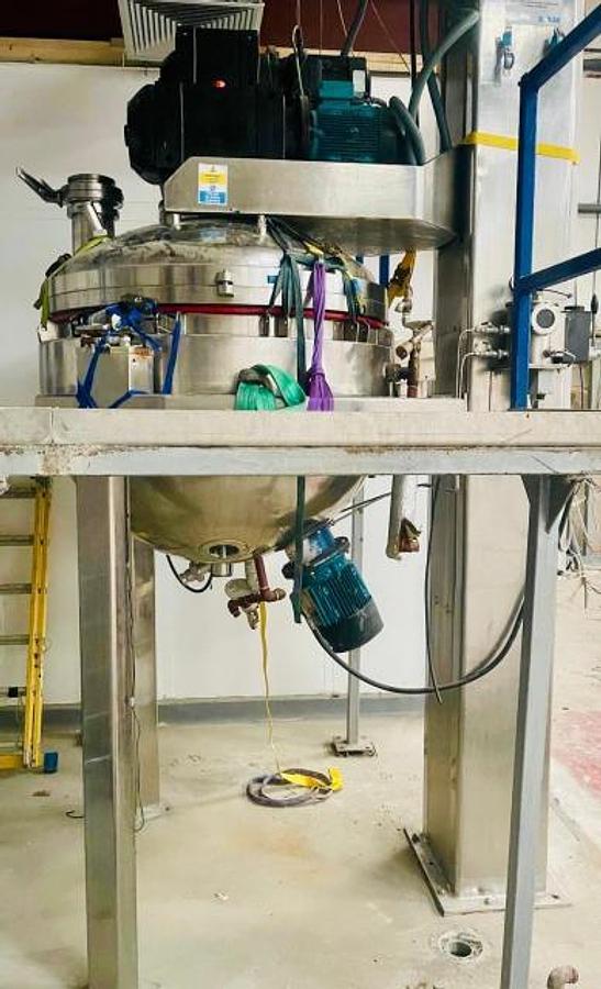 Used Ref 4521 Websters 1000L contra blend process vessel