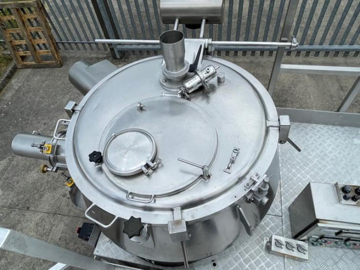 Used Diosna 600Ltr mixer granulator