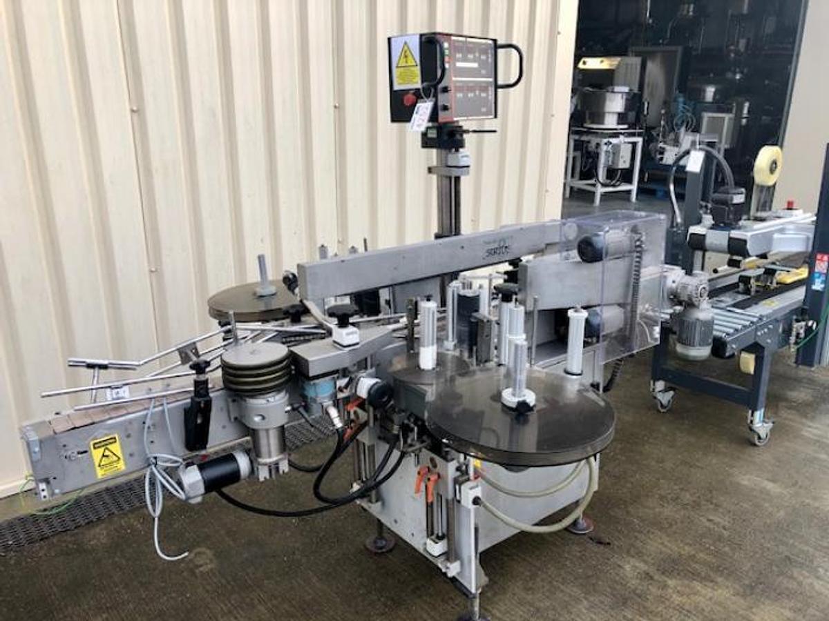 Used King 4 head liquid filling and capping line