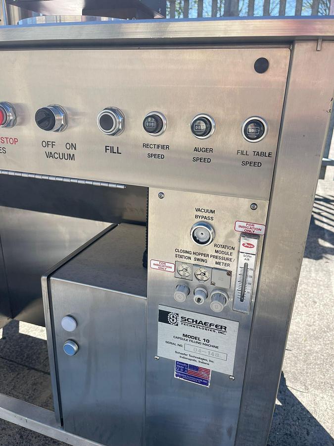 Used Schaeffer Model 10 Semi automatic capsule filler