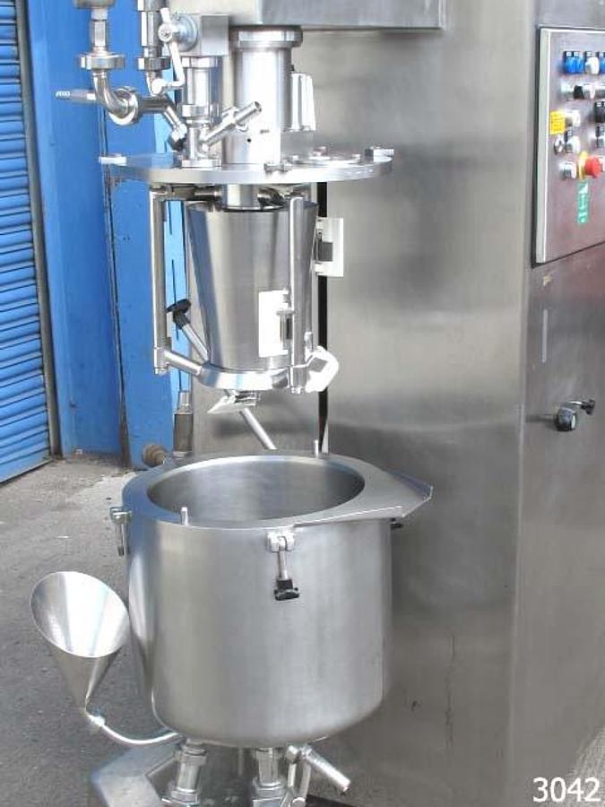 Used FRYMA VME 20C lab/product development scale mixer