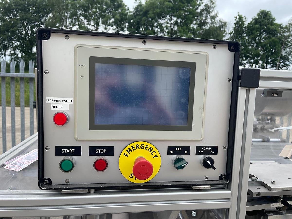 Used Universal Pack Beta S-Q 2 head liquid sachet filler