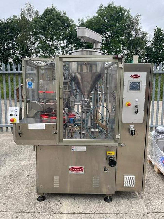Used TGM E250 Matic Semi Auto Tube Filler